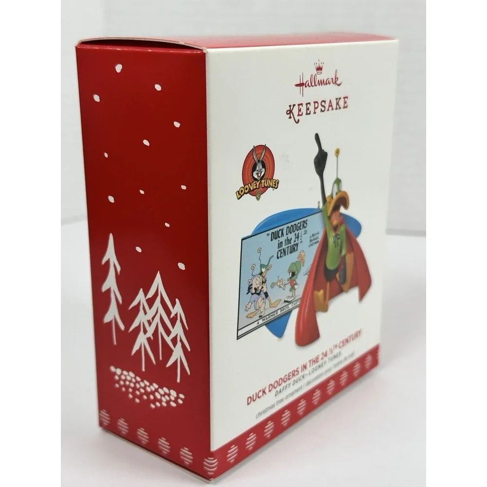 Hallmark Keepsake 2017 Duck Dodgers Daffy Duck Ornament Looney Tunes Boxed